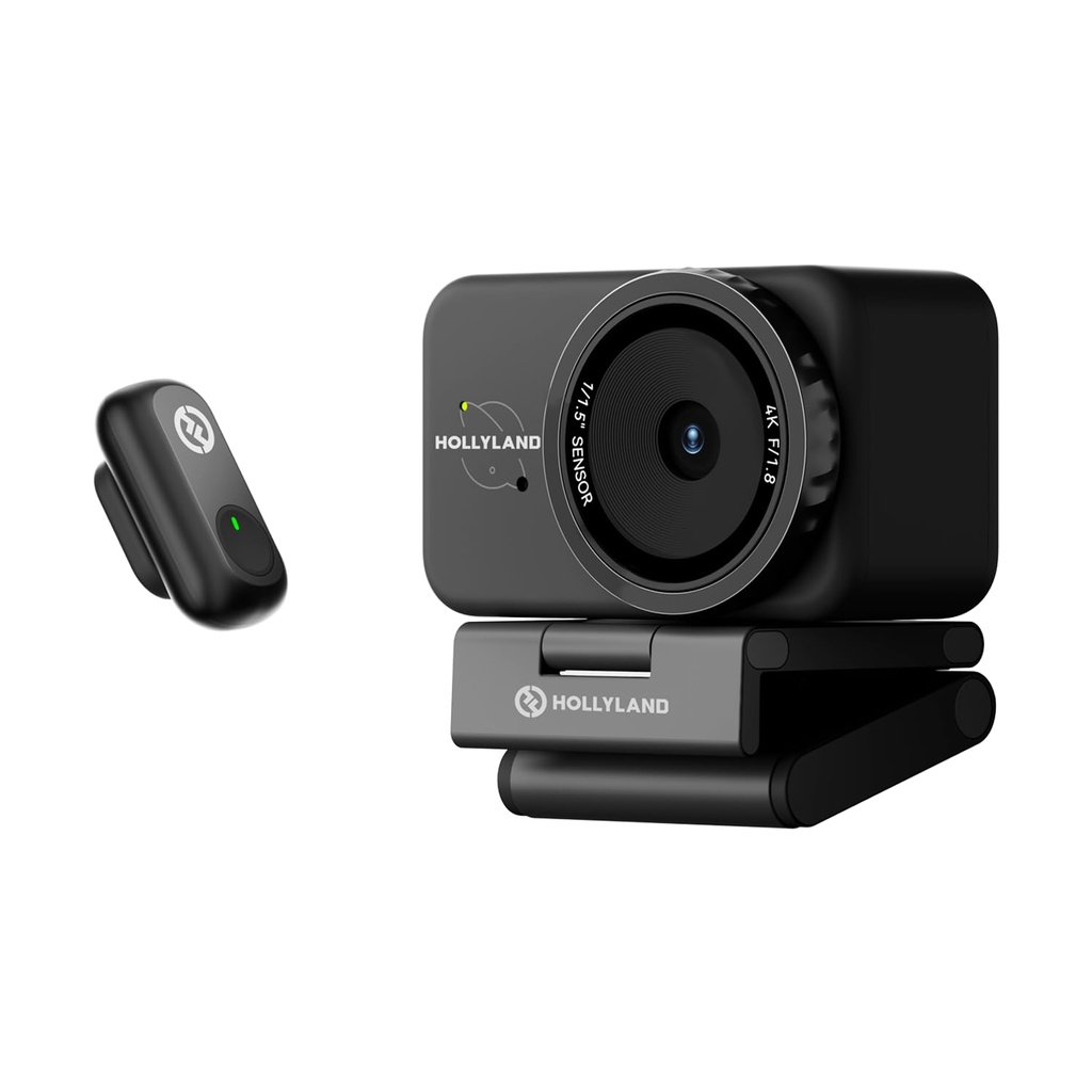 Hollyland Lyra Webcam UHD 4K Webcam for PC/Mac, 1/1.5" Sensor, Auto Framing, PDAF, HDR