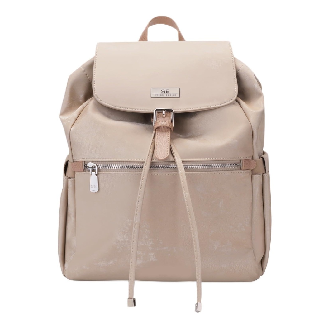 Super Eager Women's Fashion Backpack,Lightweight Nylon Casual Rucksack,Travel Shoulder Bag,
