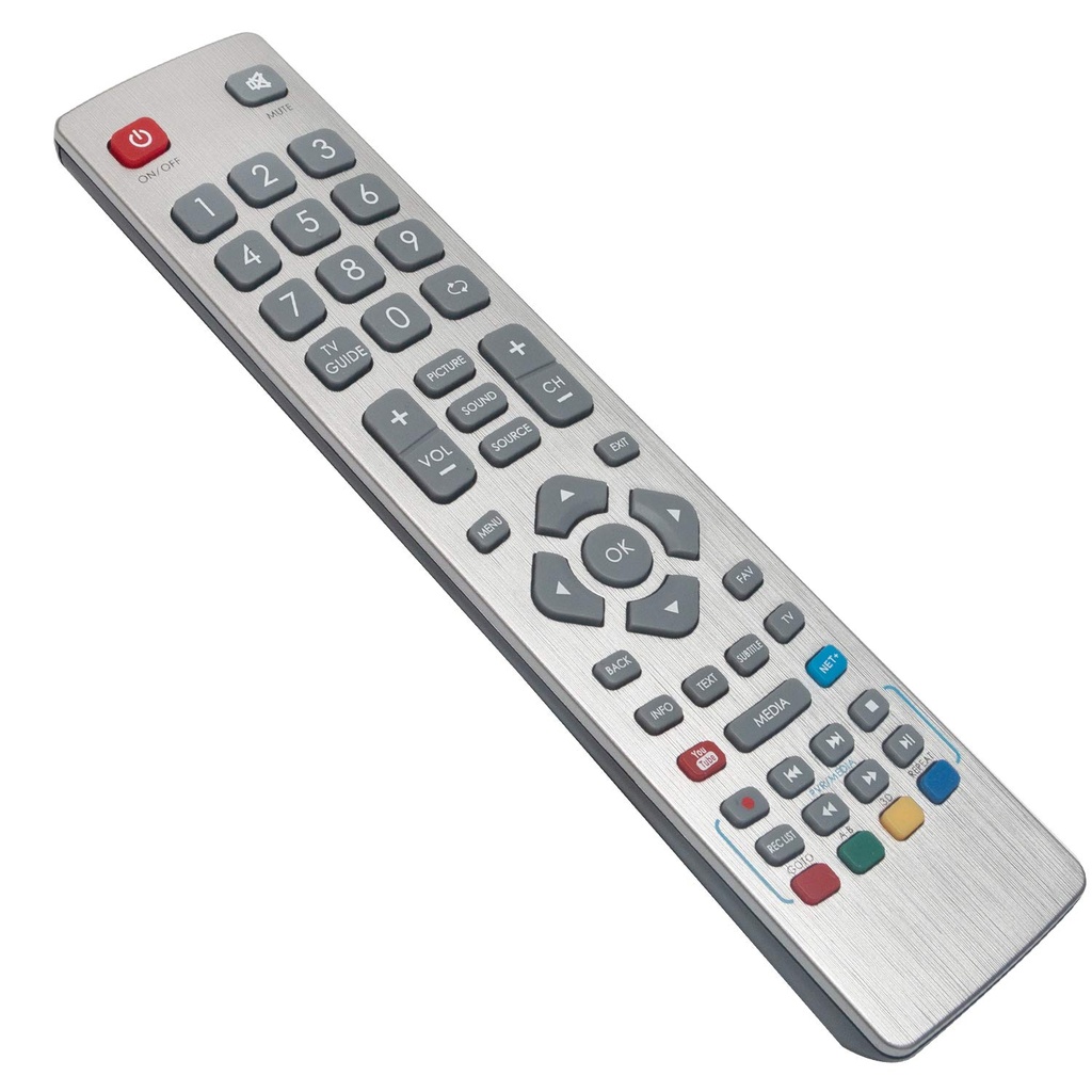 SHWRMC0003 Replace Remote Control - VINABTY Remote for SHW/RMC/0003 TV LC-49CFE6032E LC-43C