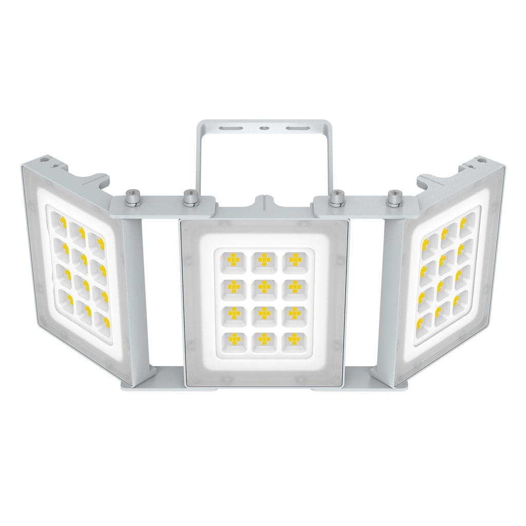 SOLLA-2025 Lite 480W LED Outdoor Floodlight, 48000LM, 6000K Daylight White IP66 Waterproof,