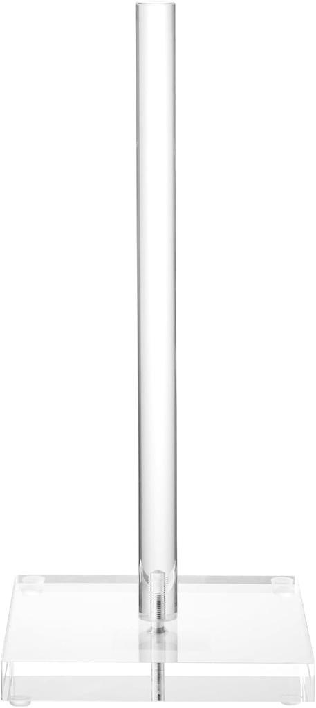 Anteabee Kitchen Roll Towel Holder Countertop, Clear Acrylic Paper Towel Holder Free-Standi
