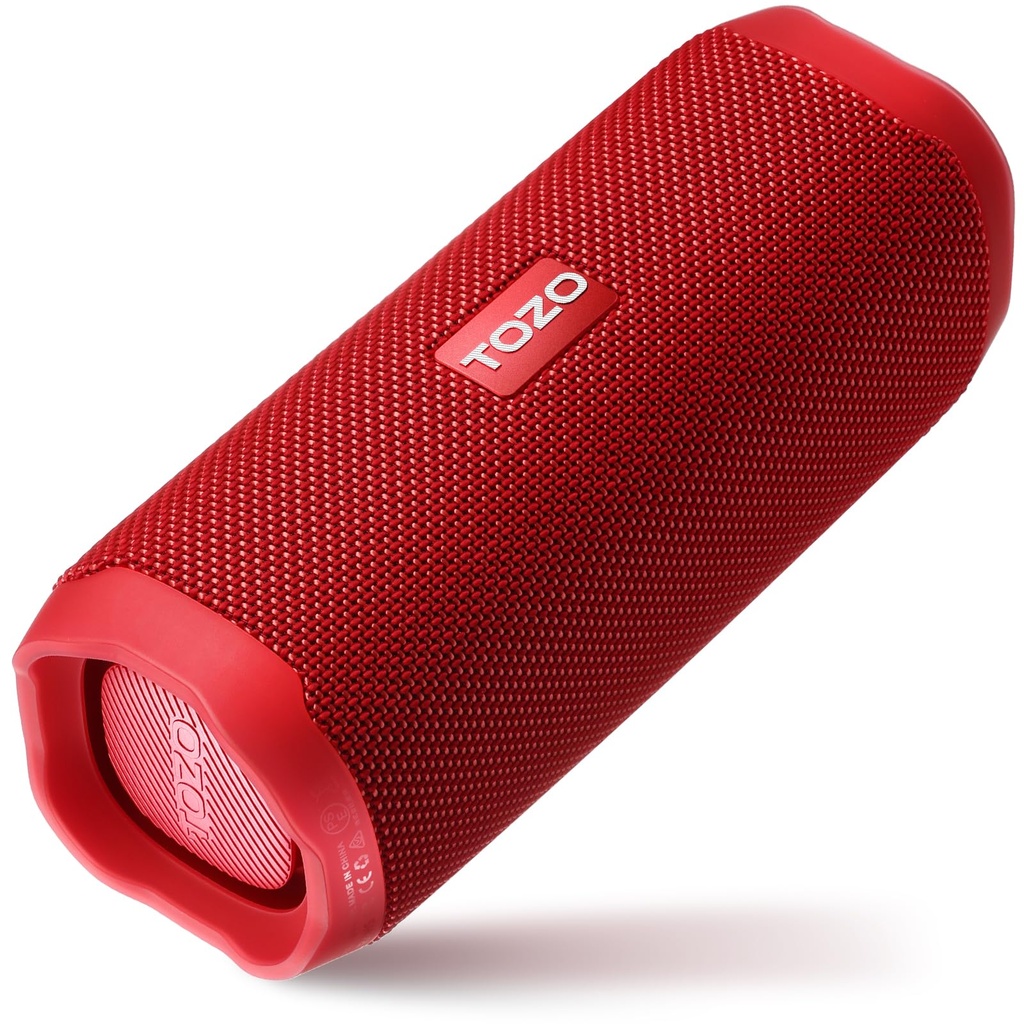 TOZO PA2 Bluetooth Speaker with Dual Drivers & Dual Bass Diaphragms, Deep Bass Loud Stereo
