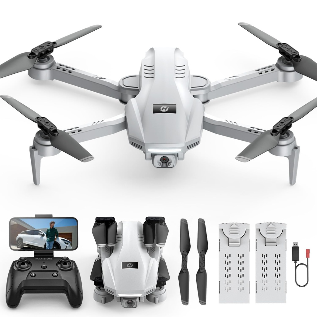 Holy Stone HS130 Mini Drone for Kids Adults with 1080P HD Camera, Foldable RC Quadcopter with 3 speed modes