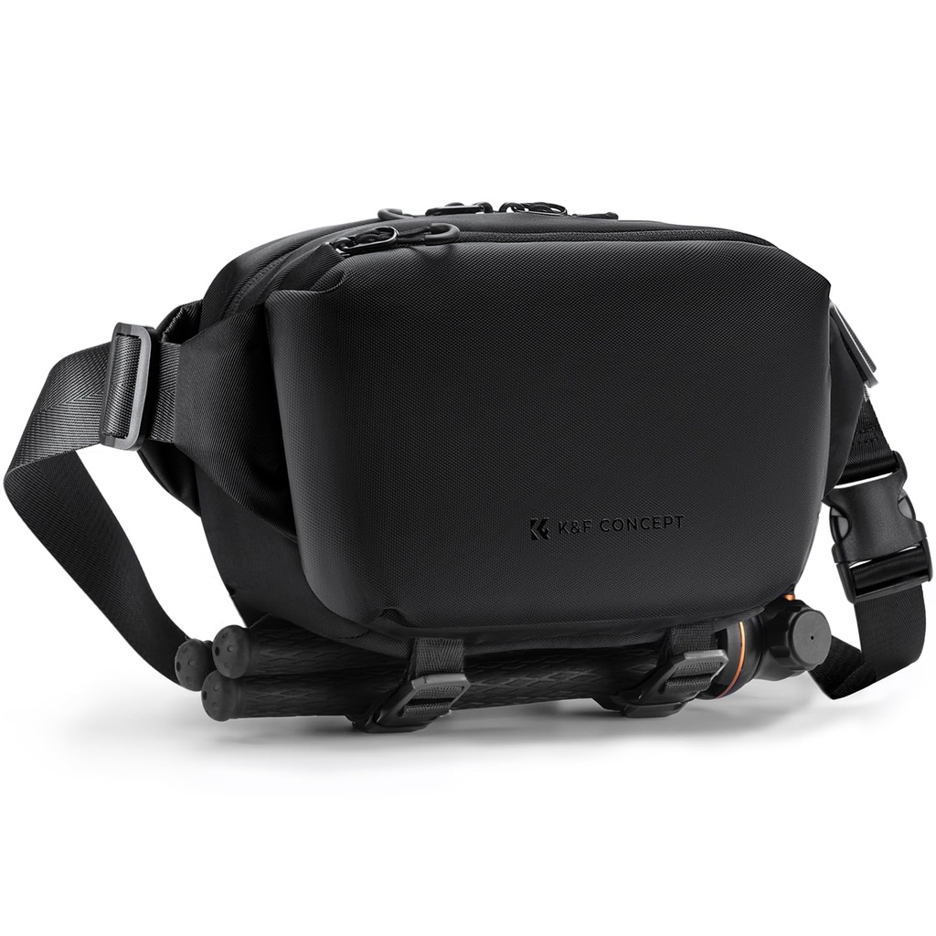 K&F CONCEPT Camera Sling Bag, Camera Bag for DSLR and Lenses, Single Shoulder Camera Case C