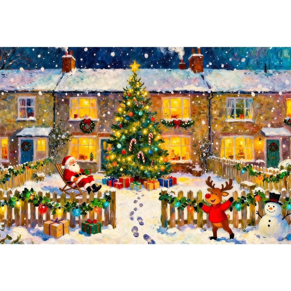1000 Pieces Jigsaw Puzzle for Adults -Magic Bookstore Puzzle for Adults - Recycled Paper Ji