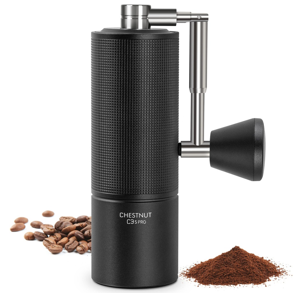 TIMEMORE Chestnut C3S PRO, Coffee Grinder Manual, Upgrade Integrated All-Metal Body, Hand Co