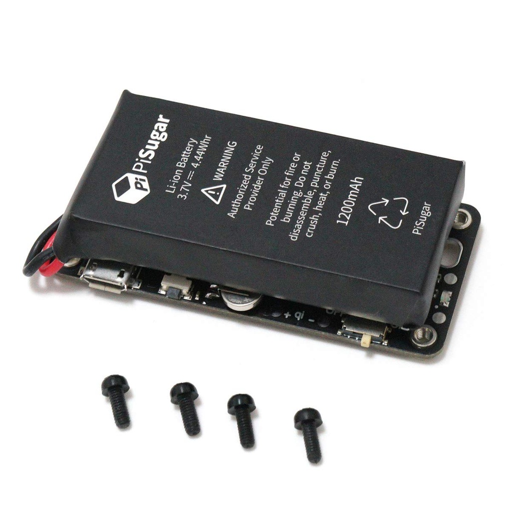 PiSugar2 Portable 1200 mAh UPS Lithium Battery Power Module for Raspberry Pi-Zero W/WH Mode