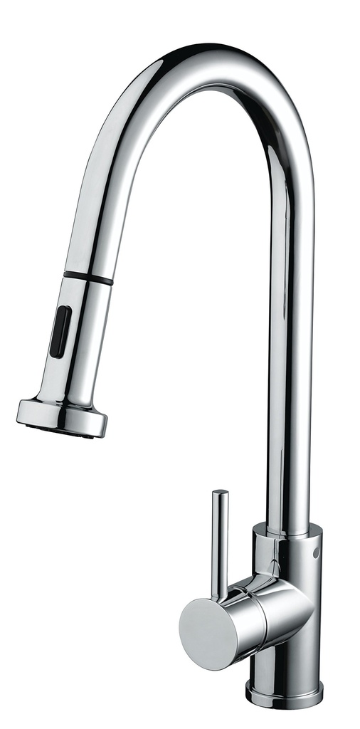 Bristan APR PULLSNK C Apricot Professional Kitchen Sink Mixer Tap with Pull Out Hose/Spray, Chrome