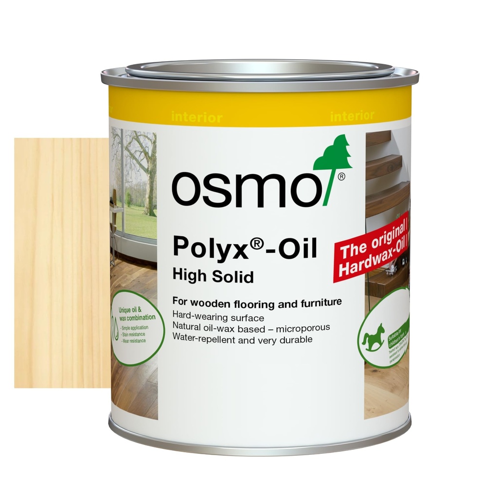 Osmo Polyx Oil 0.75 Litre Clear Matt 3062