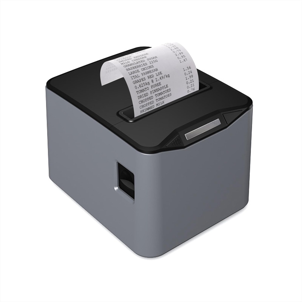 Thermal Receipt Printer, 80mm Receipt Label Printer, Direct Thermal Receipt POS Printer wit