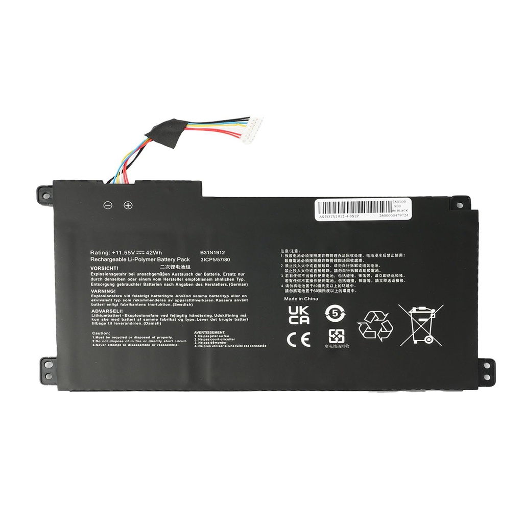 Oyomba B31N1912 C31N1912 Battery for Asus VivoBook Go 14 E410MA L410MA E410KA E510KA E510MA