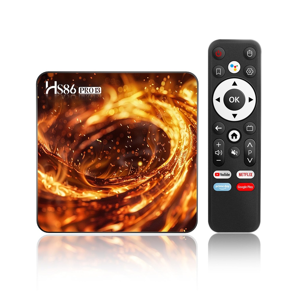 Android TV Box 14.0, 2026 Android Box 4K HDR10 2GB RAM 16GB ROM