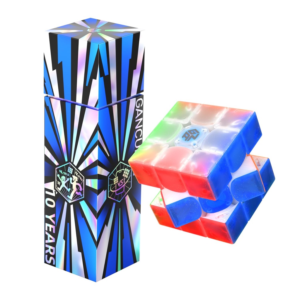 GAN12 ui Maglev 10 Years Edition, Smart Cube 3x3 with GAN PowerPod, Intelligent Magnetic Sp
