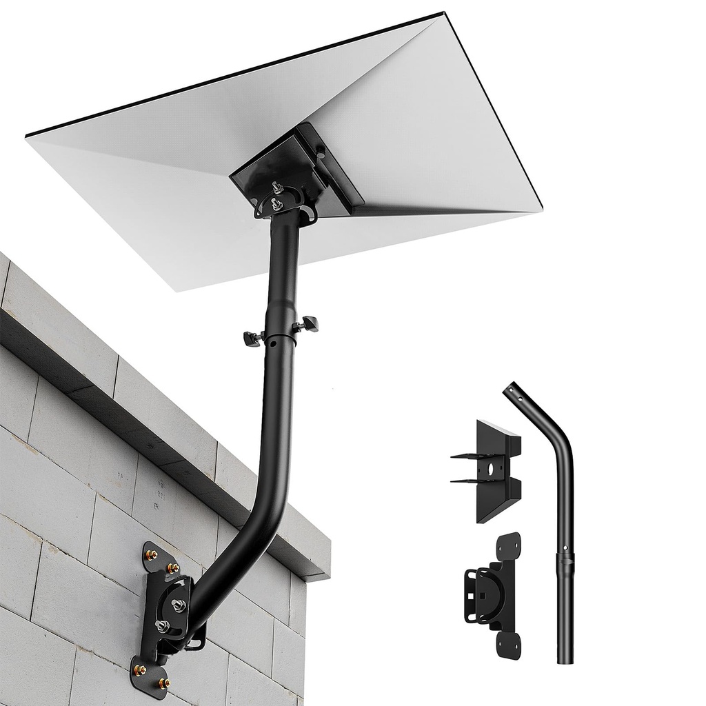 Starlink Gen 3 Mount 360Ã‚Â° Adjustable V3 Starlink Wall Mount Starlink Gen3 Pole Mounting