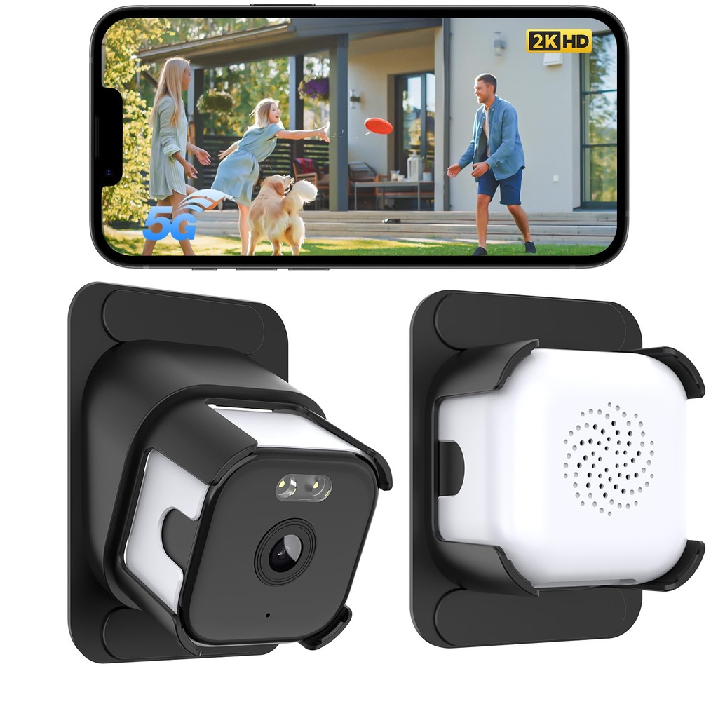 Apexxus Window Camera 3MP 2K - Indoor Security Camera for Looking Outside, 2.4GHz & 5GHz Wi