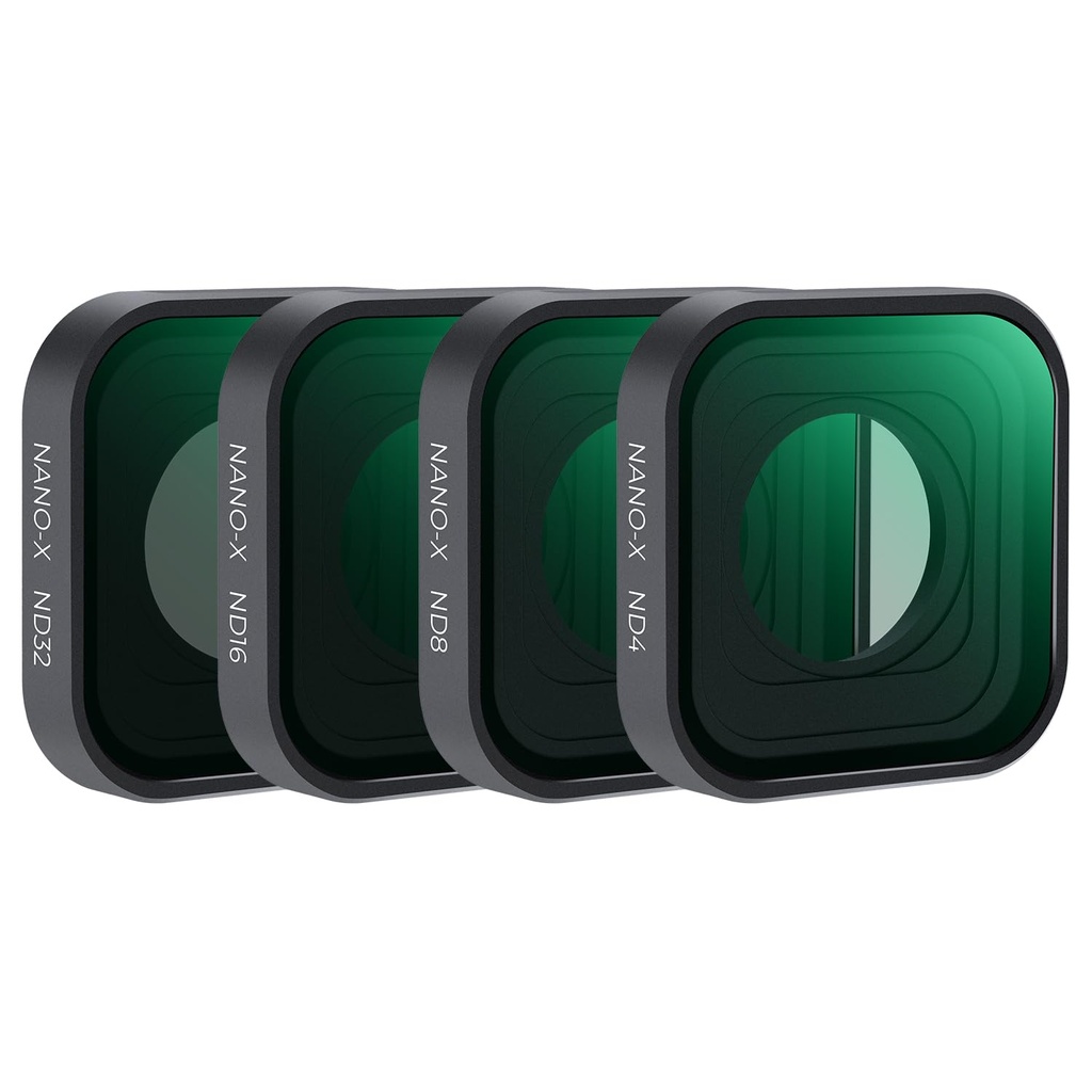 K&F Concept ND4, ND8, ND16, ND32 Filters Compatible with Gopro Hero 13 12 11 10 9,Multi-laye