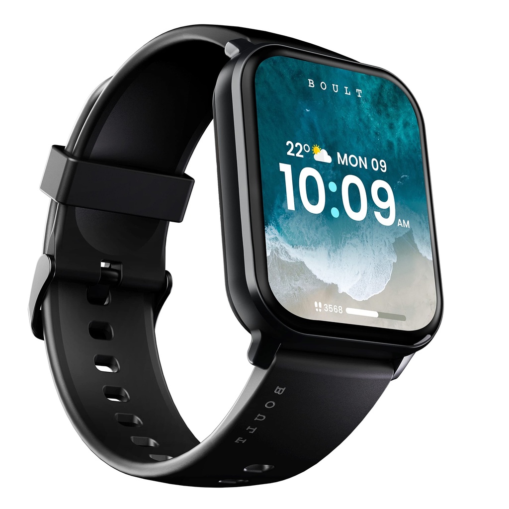 GOBOULT Dive+ With 1.85" Hd Display, Bluetooth Calling, 500 Nits Brightness, 7 Days Battery