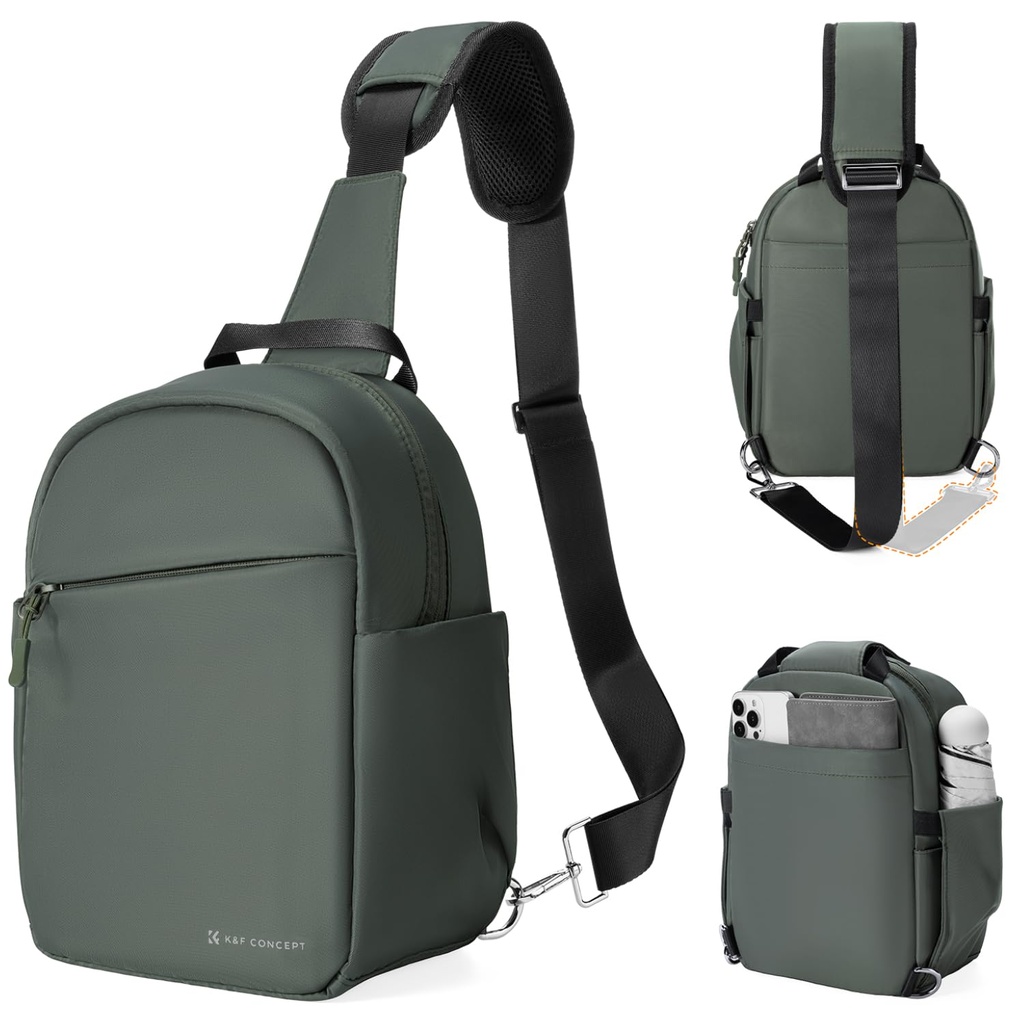 K&F CONCEPT Lightweight Camera Bag for Photographers Camera Backpack for DSLR Nikon Canon 