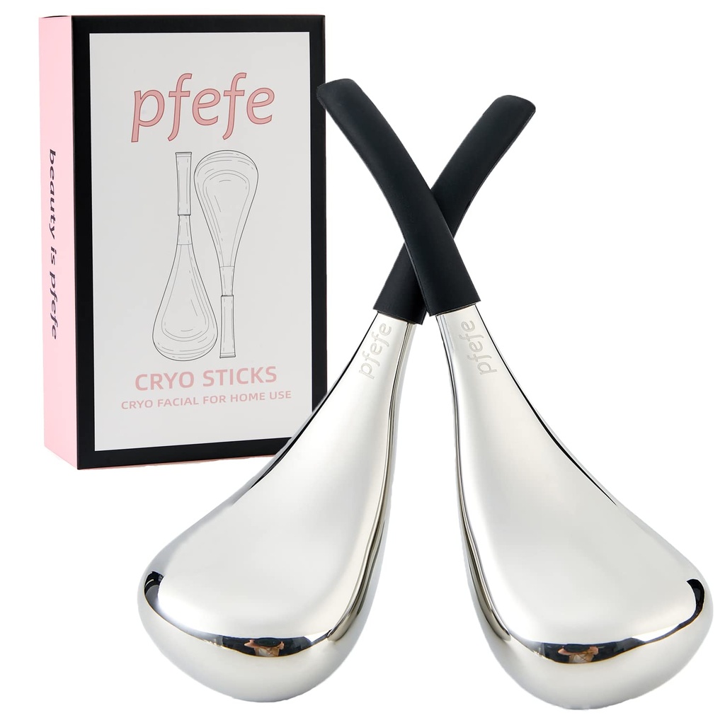 Pfefe Ice Globes Facial Skin Care Tools for Women Face Eyes