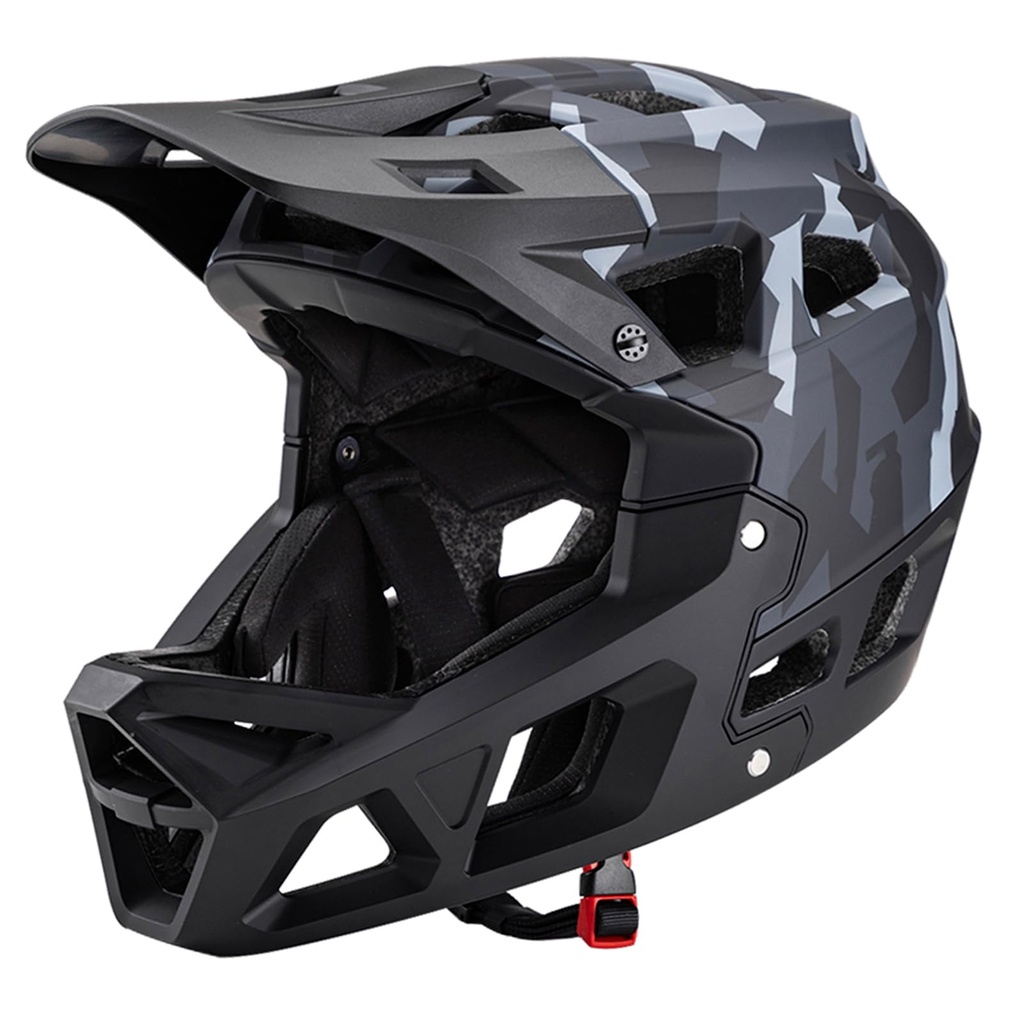 SHUAIGUO Full Face Mountain Bike Helmet Adult Racing Downhill Helmet for Men/Women Adult 