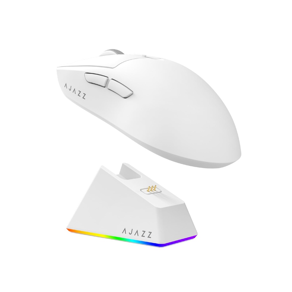 AJAZZ AJ139 V2 MC Wireless Gaming Mouse, PAW3311 Sensor, 24K DPI, 2.4G/USB-C/BT, 500mAh Bat