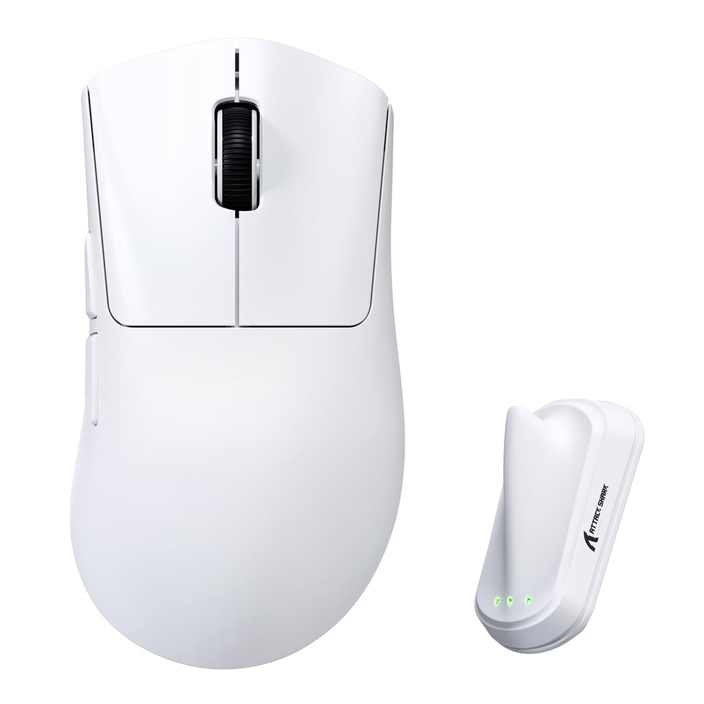 ATTACK SHARK V8 8000Hz Wireless Gaming Mouse, Nordic 54L15 Chip, PAW3950MAX, 59g Lightweight