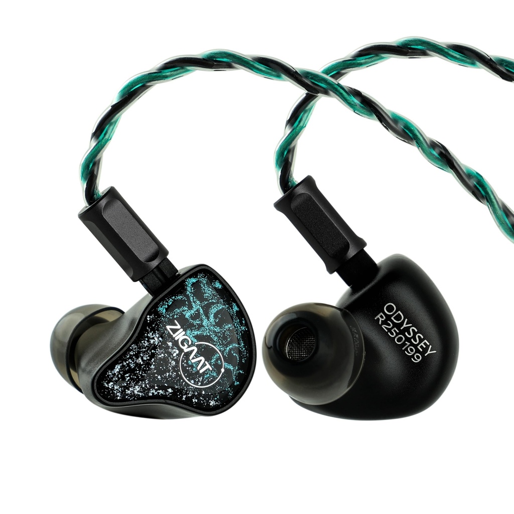 Linsoul ZiiGaat x Hangout. Audio: Odyssey 2 In Ear Monitor, 1DD + 3BA Hybrid IEM, HiFi Wired