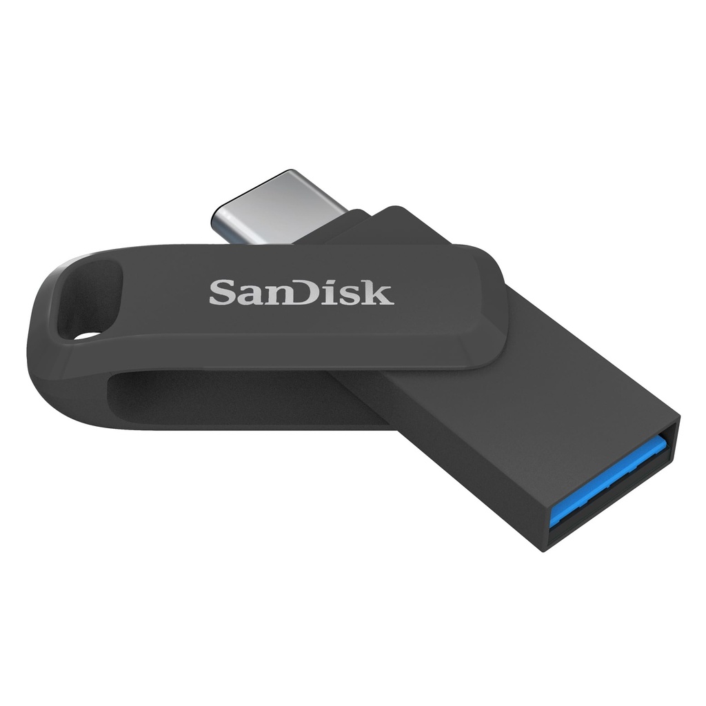 SANDISK Ultra Dual Drive Go, USB Type-C & Type-A Flash Drive 128GB (Memory stick up to 400M)