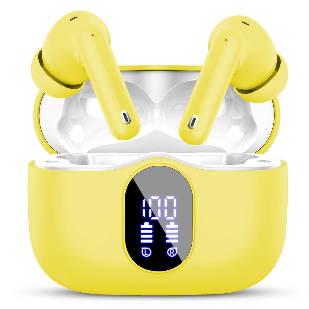 Btootos Wireless Earbuds, Bluetooth 5.4 Headphones In Ear with 4 ENC Noise Cancelling Mic