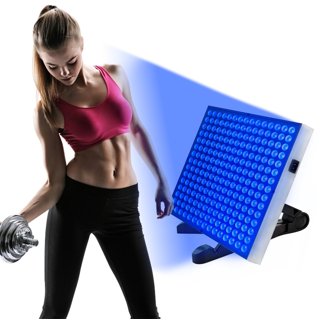 Tanning Lamp for Face and Body Sun Lamp with LEDs and Eye Mask & Tripod Home Sunbathing 