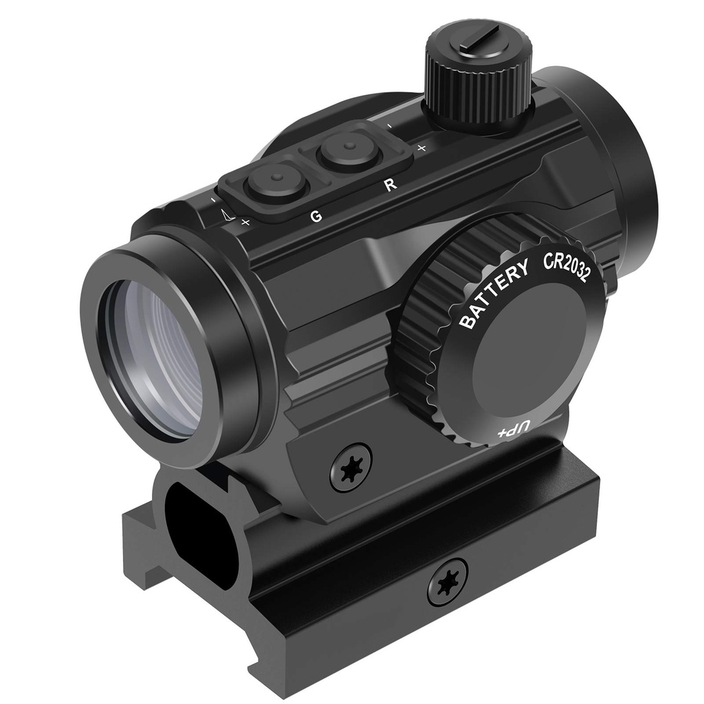 Feyachi Red & Green Dot Sight RDS-36 1x22mm 5 MOA red & Green dot Scope with 0.83" Riser Mo