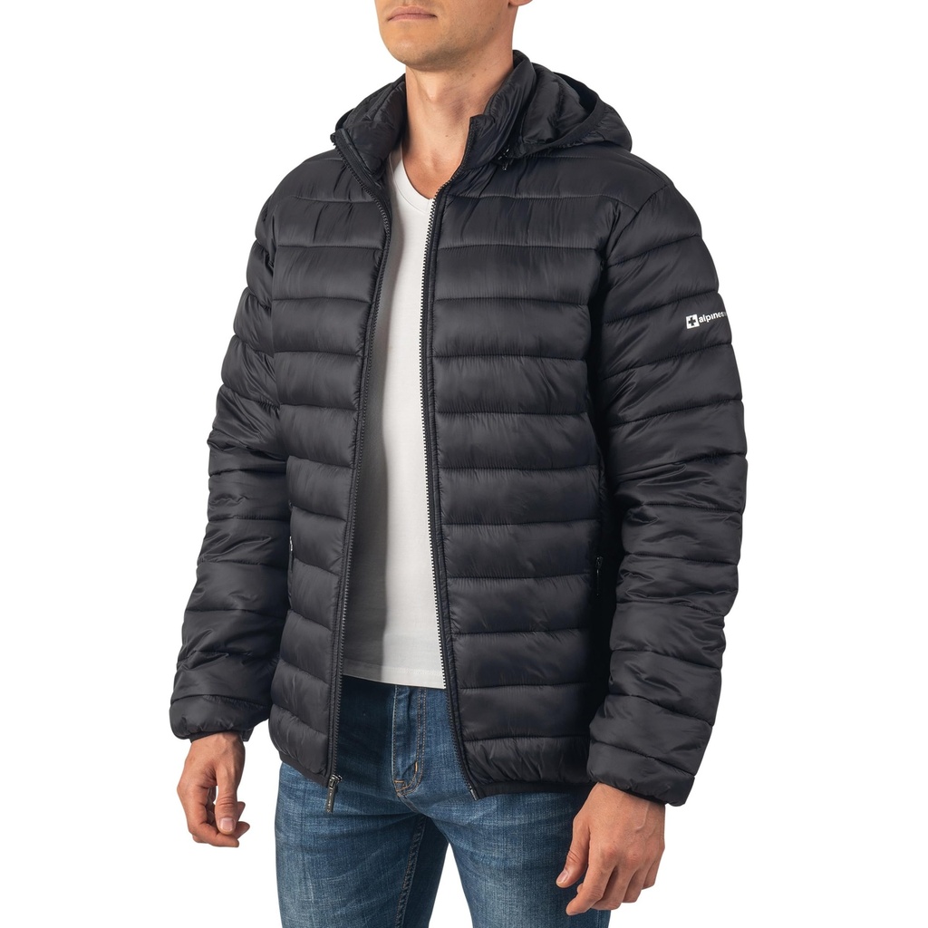 alpine swiss MenÃ¢Â€Â™s Lightweight Puffer Jacket with Removable Hood | Milo Winter Coat Pa