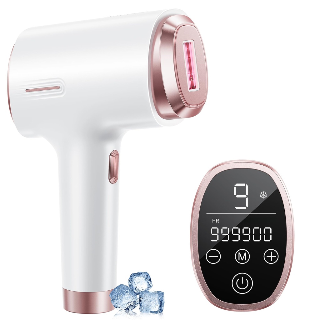 21J IPL Laser Hair Removal Device e for Women and Men, Painless Ice-Cooling Hair Laser Remo