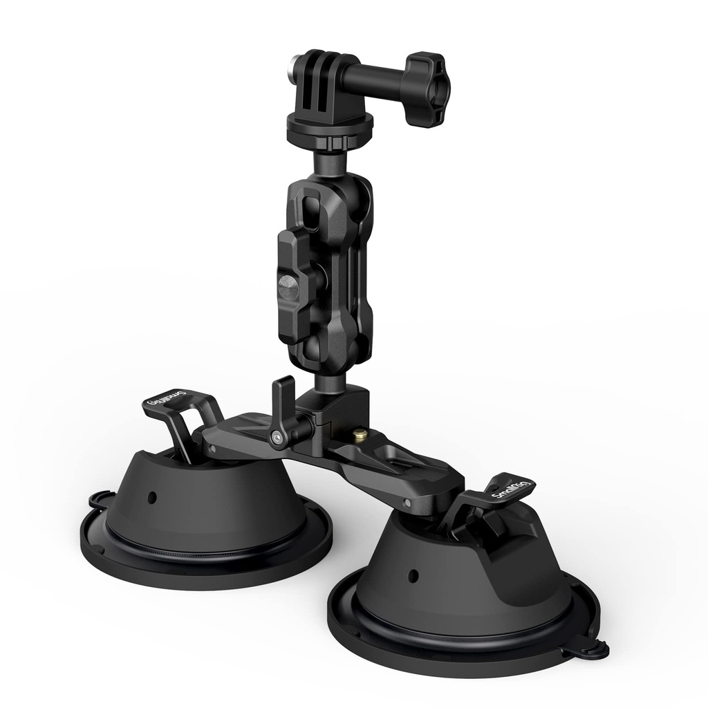 SMALLRIG Suction Mount for Action Camera/Phone/Small Cameras, for Gopro Suction Cup Mount 