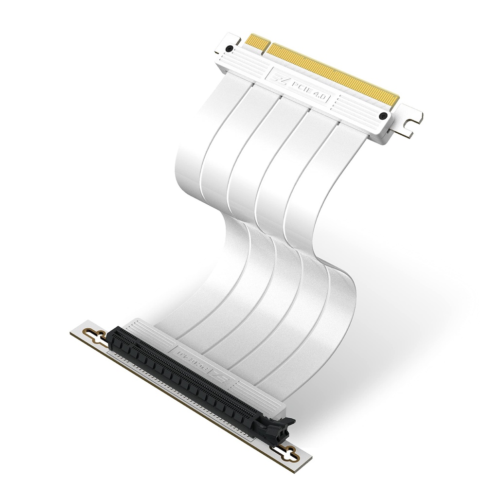 EZDIY-FAB PCIE Gen 4 16x Extreme Flexible, High Speed Riser Cable PCI Express 4.0 Port GPU