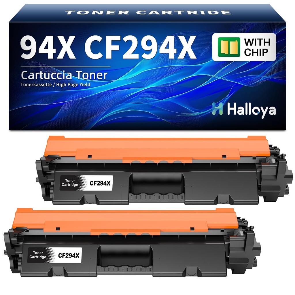 Halloya 94X Toner Cartridges for HP 94X CF294X CF294A Compatible with Laserjet Pro M118dw M