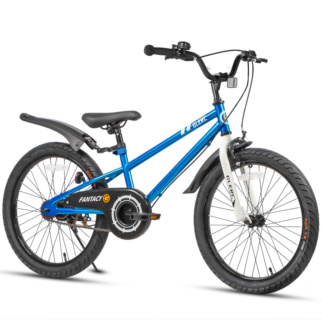 Glerc Fantacy Kids Bike 20 Inch Boys Girls Bicycle for Age 8 9 10 11 12 Year Old with Stabil