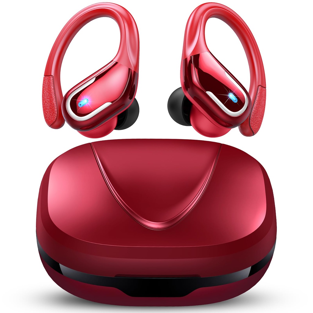 Wireless Earbuds Sport, Bluetooth 5.3 Headphones, Wireless Earphones 75H Playtime and HiFi