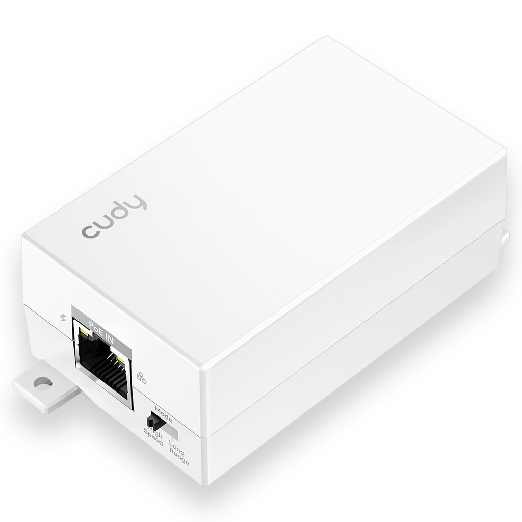 Miracles PoE10 Gigabit PoE+ Extender, 1 Port 10/100/1000 Mbps, PoE Amplifier, Repeater, Wall