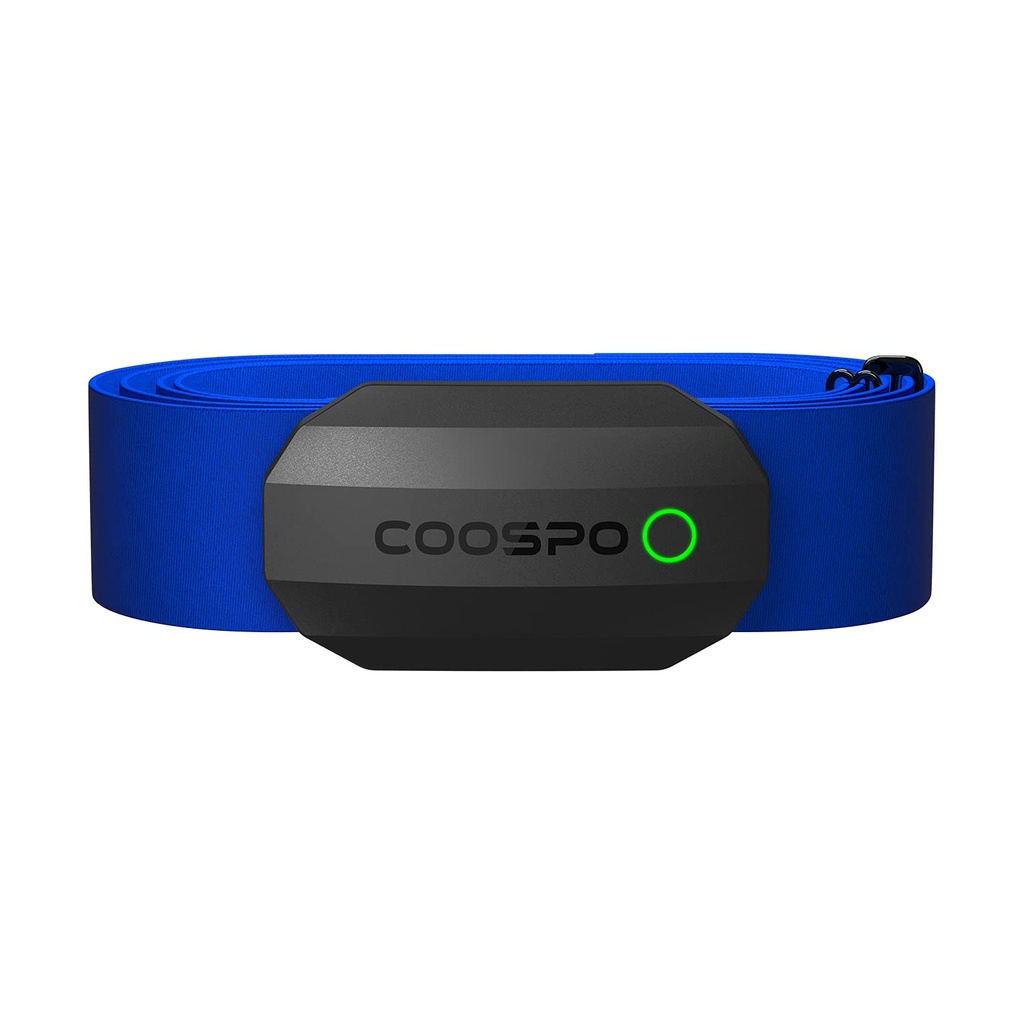 COOSPO Heart Rate Monitor Chest Strap,Bluetooth ANT+ Chest HRM for Running Cycling Gym Fitne