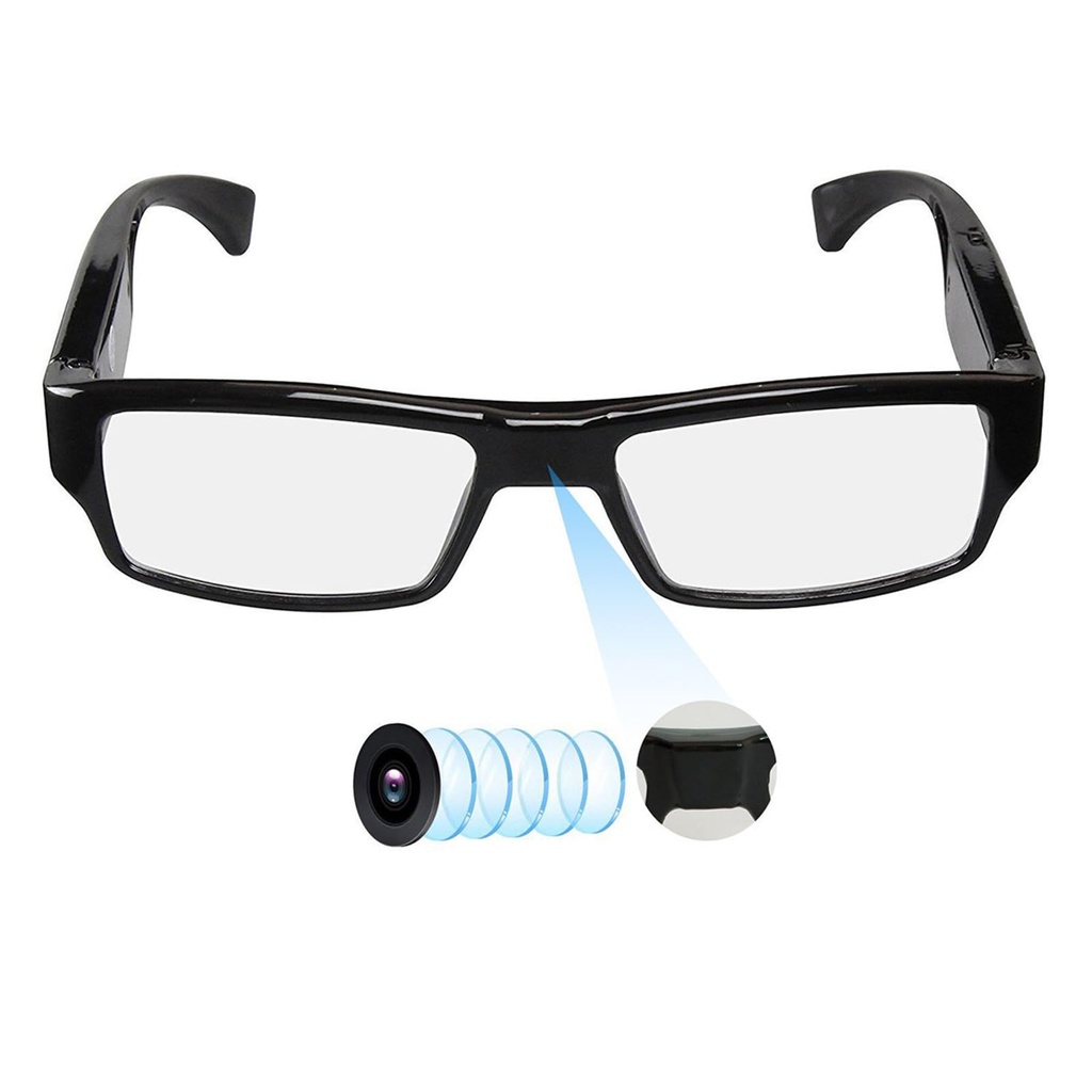 Hereta Spy Camera Glasses with Video Support Up to 256GB TF Card 1080P Video Camera Glasses
