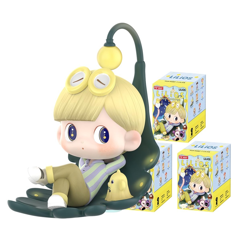 POP MART LiLiOS Daily Getaways Series 3PC Blind Boxes Collectible Articulated Character Art