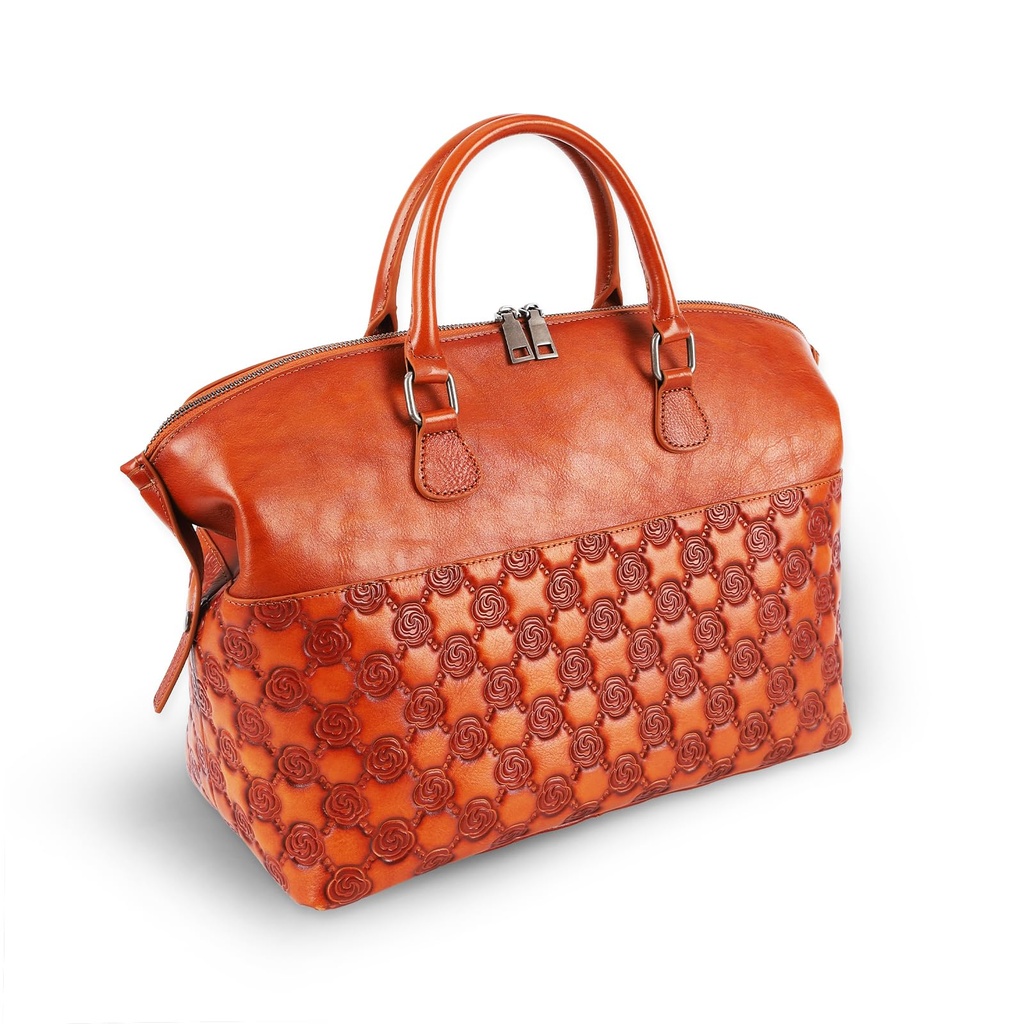 ArtsEye Genuine Leather Handbags for Women Satchel Tote Bags Top Handle Ladies Purses 