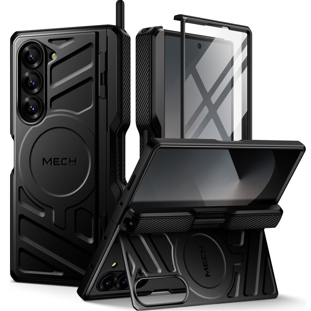 Tongate Compatible with Samsung Galaxy S24 Case with Screen Protector & Slide Camera Cover,