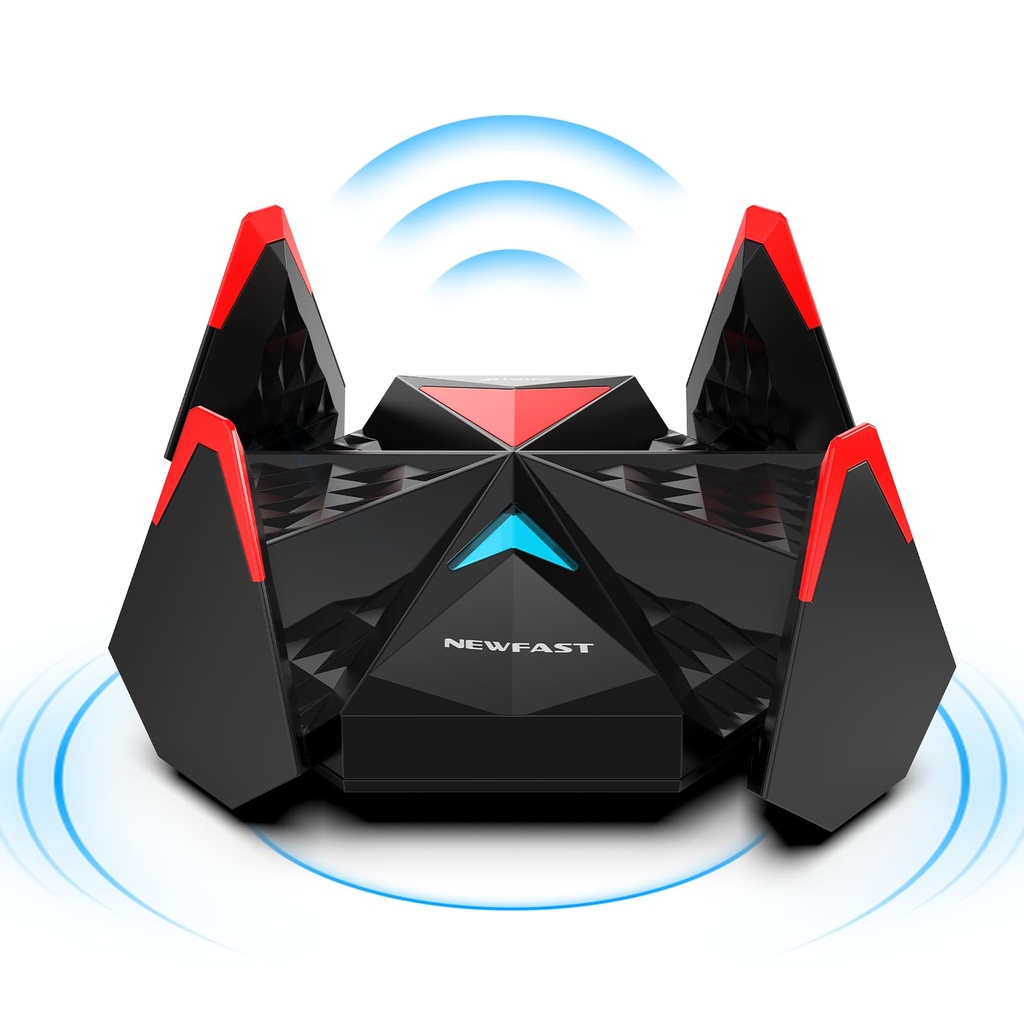 NEWFAST 5400Mbps WiFi 6E Adapter for PC, 2.4G/5/6GHz Wireless USB 3.0 Adapter, MU-MIMO