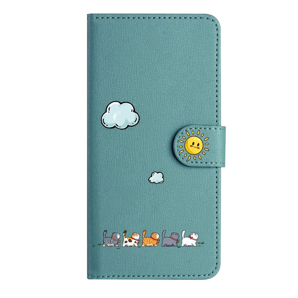 Nokverzy Mobile Phone Case for Samsung Galaxy A15 5G Flip Case Magnetic Card Holder kicksta