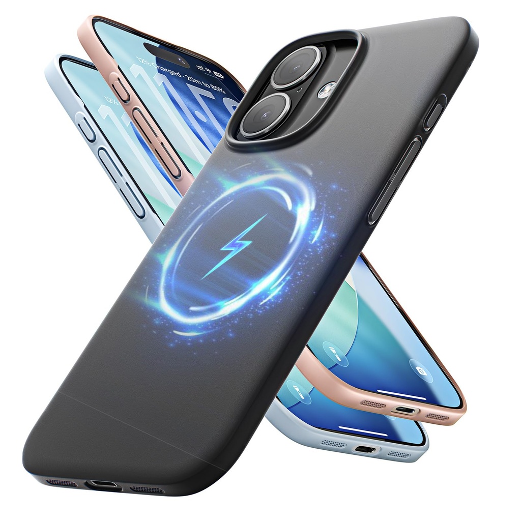 LISEN Air Series for iPhone 16 Pro Case Slim, [Compatible with MagSafe][Ultra-Thin & Ultra