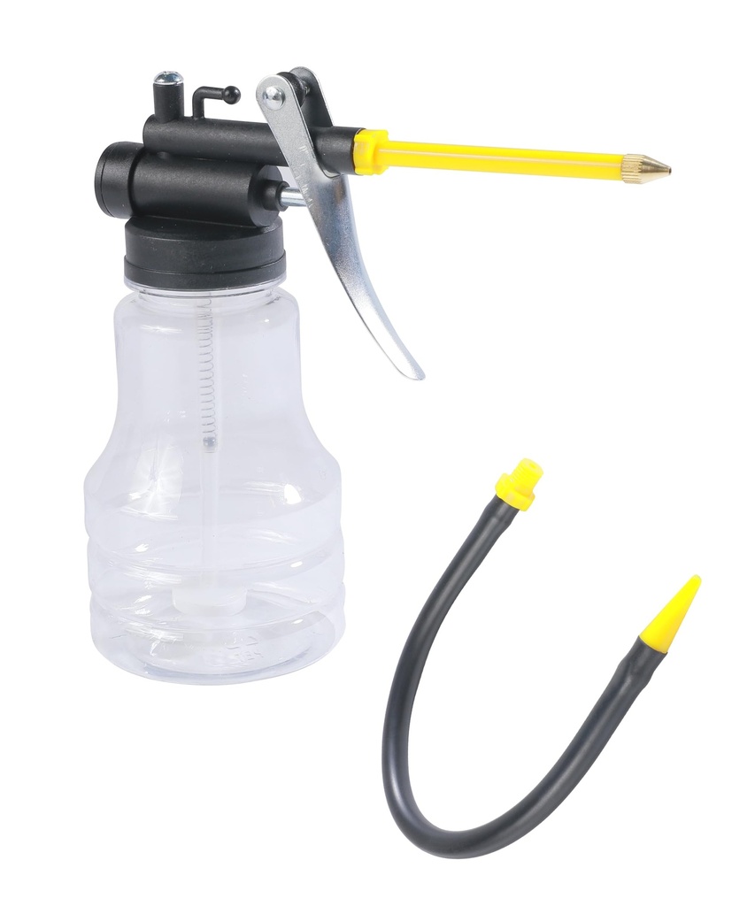 Flaconi Car Oil Can Pump Oiler,Oil Can with Spout,Hand Pump Oiler Can,Oil Spray Cans,Oil Po