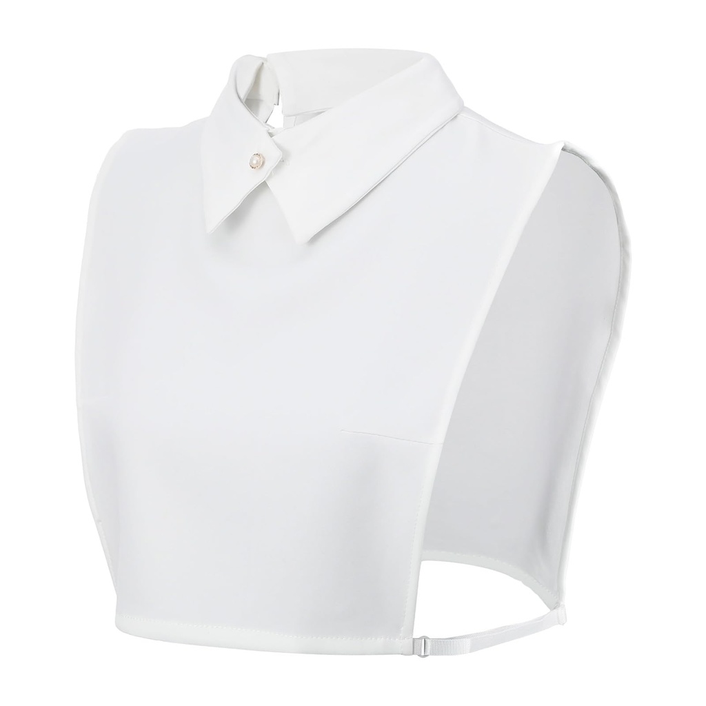 Grevosea Women's Detachable Dickey Collar, Classic Faux Half Shirt Insert Blouse Collar, Pr