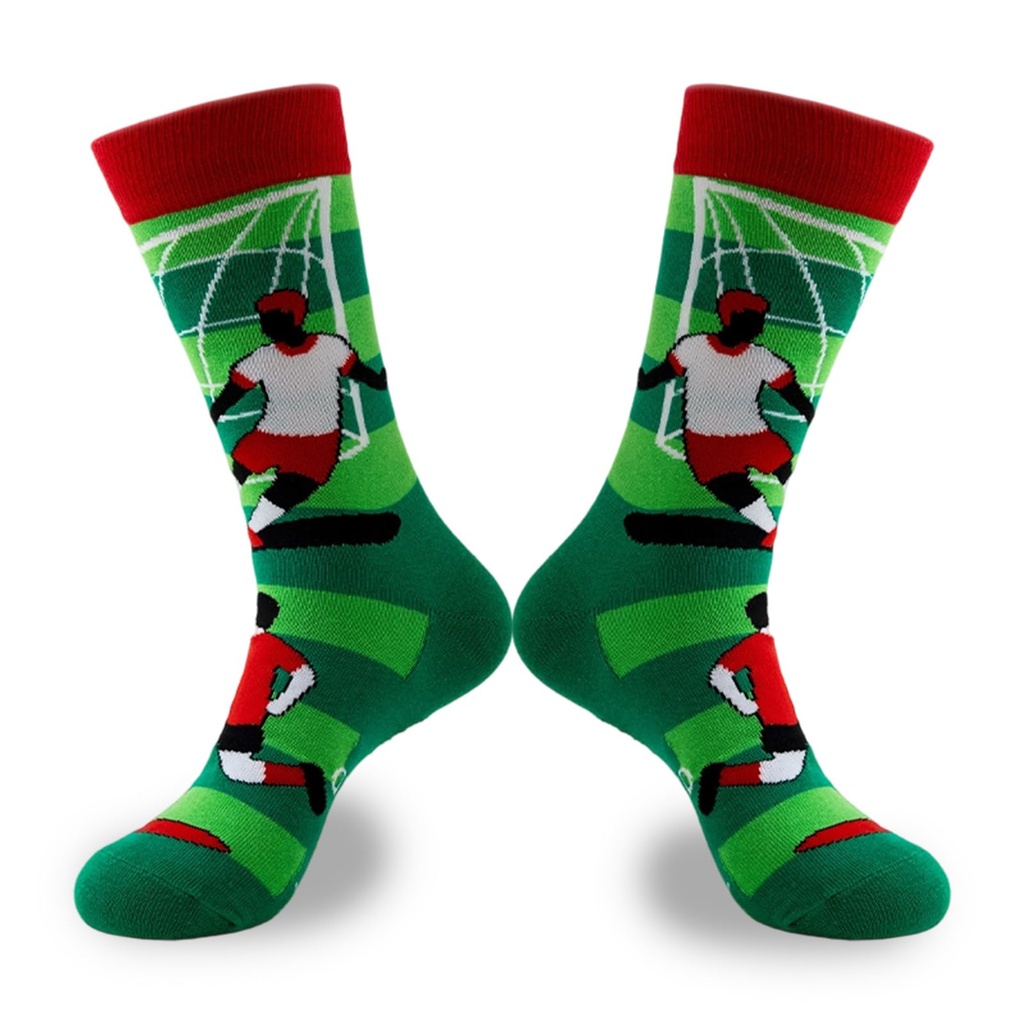 Cunegra Football Socks, Vibrant Funny Socks Men, Moisture-Wicking Polyester Football Gifts